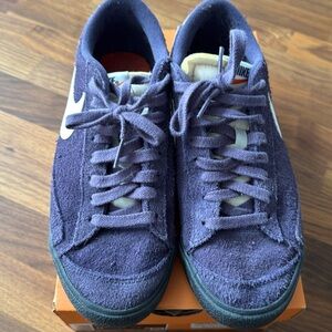 Nike Purple Suede Sneakers